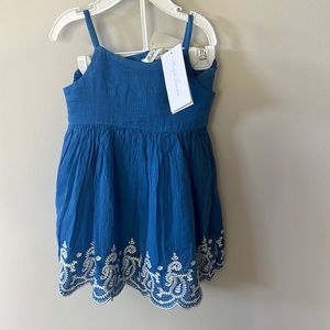 NWT Ralph Lauren Blue Summer Dress 9 Months